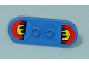 Part No: 42511pb01  Name: Minifigure, Utensil Skateboard Deck with City Skyline Sunset Pattern (Stickers) - Set 7641