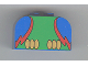 Part No: 4744pb04  Name: Slope, Curved 4 x 2 x 2 Double with 4 Studs with Parrot Body Pattern