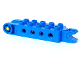 Part No: 6288c01  Name: Duplo, Toolo Brick 2 x 5 with 8 Side Screw Sockets, Swivel Bracket End and Clip End