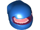 Part No: 7071pb21  Name: Minifigure, Headgear Helmet Formula 1 with Molded Trans-Red Visor Pattern