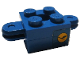 Part No: 792c03pb01  Name: Arm Holder Brick 2 x 2 with Top Hole with Arms with Lufthansa Logo Pattern (Sticker) - Set 1561-2