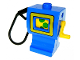 Part No: dpumpc01pb01  Name: Duplo Gas / Fuel Pump with Yellow Frame Pattern