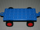 Part No: dupbaseold  Name: Duplo Car Base 4 x 8 x 1/3 with Closed Hitch End