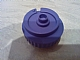 Part No: 44715  Name: Duplo Counterweight 3 x 3 x 2 Round with Notched Rim, Off-Center Swirl, and Stud