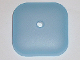 Part No: 51285  Name: Clikits Container, Square Box with Hole - Lid