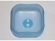 Part No: 51462  Name: Clikits Container, Square Box with Hole - Bottom