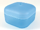 Part No: 51462c03  Name: Clikits Container, Square Box with Hole (51462 / 51285)