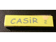 Part No: 2431pb0120  Name: Tile 1 x 4 with 'CASiR' and '2' Pattern (Sticker) - Set 5941