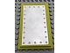 Part No: 6953pb07  Name: Scala Wall, Panel 6 x 10 with Mirror with Lights Pattern (Sticker) - Sets 3242 / 3118