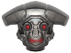 Part No: 32611pb01  Name: Minifigure, Head, Modified SW M-OC Hunter Droid Pattern