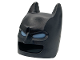 Part No: 3320pb02  Name: Minifigure, Headgear Mask Batman Cowl with Molded Bright Light Blue Eyes Pattern