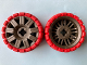 Part No: 47349c02  Name: Wheel 72 x 34 with Red Tire 94 x 40 Balloon Offset Tread