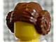 Part No: 30409  Name: Minifigure, Hair Female with 2 Buns (Princess Leia)