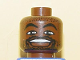 Part No: 3626pb0142  Name: Minifigure, Head NBA Karl Malone Pattern