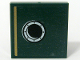 Part No: 3068pb0666  Name: Tile 2 x 2 with Gold Stripe and Porthole Pattern Model Right Side, Left Panel (Sticker) - Set 10194