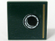 Part No: 3068pb0667  Name: Tile 2 x 2 with Gold Stripe and Porthole Pattern Model Right, Right Panel (Sticker) - Set 10194