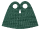 Part No: 36113  Name: Minifigure Cape Cloth with Top Holes, Very Short, Tear-Drop Neck Cut - Spongy Stretchable Fabric