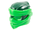 Part No: 4910pb02  Name: Minifigure, Headgear Ninjago Wrap Type 6 with Molded Bright Green Wraps and Knot Pattern