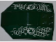 Part No: x224pb022R  Name: Windscreen 8 x 6 x 2 Curved with Atlantis Logo and Fish Scales Pattern Model Right Side (Stickers) - Set 7978