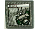 Part No: 15210pb182  Name: Road Sign 2 x 2 Square with Open O Clip with Computer Screen with Formula 1 Race Car in Window Pattern (Sticker) - Set 75883