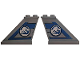 Part No: 2340pb069  Name: Tail 4 x 1 x 3 with Jurassic World Logo Pattern on Both Sides (Stickers) - Set 75928