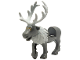 Part No: 23946c01pb01  Name: Reindeer, Frozen with Molded Light Bluish Gray Flexible Rubber Antlers, Tail and Fur Around Neck and Printed White and Dark Tan Eyes with Black Round Eyebrows, Upper Eyelids Pattern (Sven)
