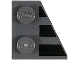 Part No: 24307pb01  Name: Wedge, Plate 2 x 2 Right with 3 Black Stripes Pattern