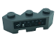 Part No: 2462pb05  Name: Brick, Modified Facet 3 x 3 with Black Control Panel with Buttons and Dials Pattern (Sticker) - Set 76139