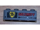 Part No: 3010pb085  Name: Brick 1 x 4 with 'SECURITY TRANSPORT' Pattern (Sticker) - Set 8199
