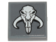 Part No: 3068pb1912  Name: Tile 2 x 2 with Mythosaur Skull (SW Mandalorian Isignia) Pattern (Sticker) - Set 75319