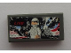 Part No: 3069pb0147  Name: Tile 1 x 2 with White Minifigure Racer and 'LIVE' Pattern (Sticker) - Set 8161