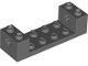 Part No: 3668  Name: Technic, Brick 2 x 6 x 1 1/3 with Axle Holes and Bottom Stud Holders