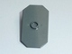 Part No: 48494  Name: Minifigure, Shield Octagonal Long with Stud