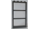 Part No: 57894c02  Name: Window 1 x 4 x 6 with 3 Panes with Trans-Clear Glass (57894 / 57895)