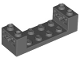 Part No: 65635  Name: Technic, Brick 2 x 6 x 1 1/3 with Axle Holes and Bottom Pins