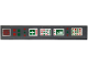 Part No: 6636pb092  Name: Tile 1 x 6 with Control Panel with Red and Green Lamps Pattern (Sticker) - Set 70816