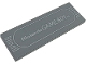 Part No: 69729pb203  Name: Tile 2 x 6 with Light Bluish Gray 'Nintendo GAME BOY' and Oval Outline Pattern