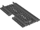 Part No: 7442  Name: Train, Track Plastic (RC Trains) Straight with Side Cutout and Clips