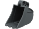 Part No: 7666  Name: Technic Digger Bucket 3 x 5