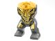 Part No: 77237pb01  Name: Body Giant, Thanos without Head, Gold Armor Pattern