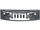 Part No: 93273pb042  Name: Slope, Curved 4 x 1 x 2/3 Double with Grille and 2 Hydraulic Cylinders Pattern (Sticker) - Set 70223