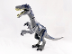 Part No: baryonyx01  Name: Dinosaur Baryonyx with Dark Blue and Metallic Light Blue Spots