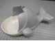 Part No: 23738c01  Name: Duplo Whale Body with White Base