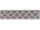 Part No: 2431pb0155  Name: Tile 1 x 4 with Tread Plate Pattern (Sticker) - Set 8969