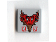 Part No: 3068pb0093  Name: Tile 2 x 2 with Coat of Arms Durmstrang Stag Pattern