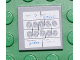 Part No: 3068pb0159  Name: Tile 2 x 2 with Fingerprints File Joker Pattern (Sticker) - Set 7783