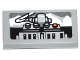 Part No: 3069pb0325  Name: Tile 1 x 2 with Winch Controls and White Mountains Pattern (Sticker) - Set 75049