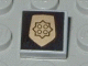 Part No: 3070pb006  Name: Tile 1 x 1 with World City Gold Police Badge on Black Background Pattern