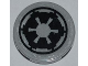 Part No: 4150pb091  Name: Tile, Round 2 x 2 with SW Imperial Logo Pattern (Sticker) - Set 7915