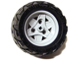 Part No: 41896c02  Name: Wheel 43.2mm D. x 26mm Technic Racing Small, 3 Pin Holes with Black Tire 68.8 x 36 H (41896 / 41893)